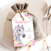 Etiquetas de Favor del Cumpleaños del Caballo