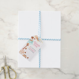 Para Regalos Etiquetas de favores de cumpleaños de fiesta de ho