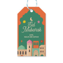 Etiquetas de Favorito de Eid Mubarak | Arcos Dibuj