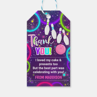 Para Regalos Etiquetas de favoritos de boliche de diez pines et
