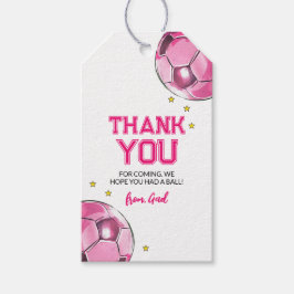 Para Regalos Etiquetas de favoritos de fútbol de color de agua