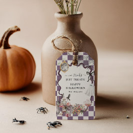 Para Regalos Etiquetas de Favoritos de Halloween de Cabaña Espe