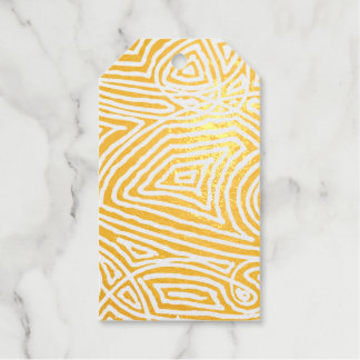 Para Regalos Etiquetas de favoritos de Relieve metalizado esgri