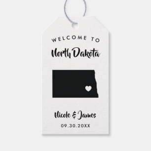 Para Regalos Etiquetas de la bolsa de bienvenida del Boda de Da