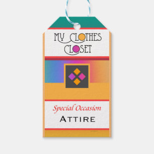 Para Regalos Etiquetas de la colcha de mi ropa especial de ocas