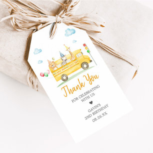 Para Regalos Etiquetas de la fiesta de cumpleaños de la escuela