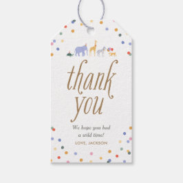 Para Regalos Etiquetas de la fiesta de cumpleaños Safari