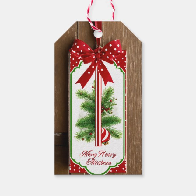 Para Regalos etiquetas de navidades (Anverso)