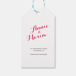 Para Regalos Etiquetas de precio Marcado rosa