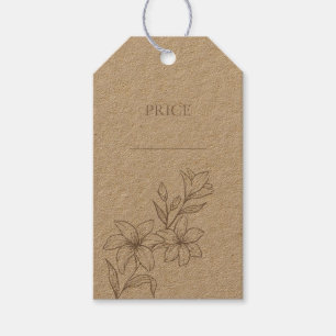 Para Regalos Etiquetas de precio mínimo de la moda