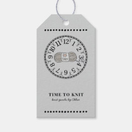 Para Regalos Etiquetas de precios de artículos de Knit hechos a