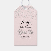 Etiquetas de regalo Baby Shower de Rosca Silver Sp