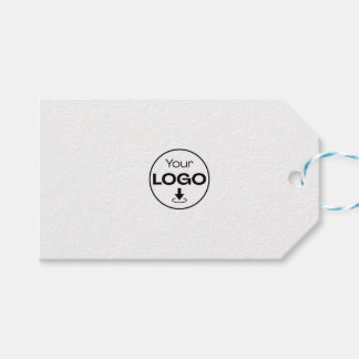 Para Regalos Etiquetas de regalo blancas con logotipo personali