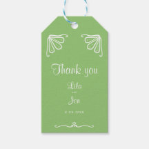 Etiquetas de regalo Boda personalizadas de Tuberos