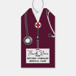 Para Regalos Etiquetas de regalo de agradecimiento a enfermeras