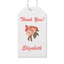 Etiquetas de regalo de agradecimiento al personali