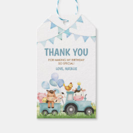 Para Regalos Etiquetas de regalo de Animales de granja, Corral,