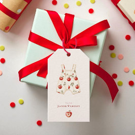 Para Regalos Etiquetas de regalo de Baby Shower acuarela Manzan