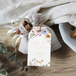 Para Regalos Etiquetas de regalo de Baby Shower Favor de Flor S