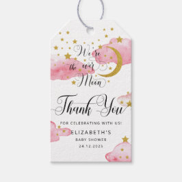 Para Regalos Etiquetas de regalo de Baby Shower por la luna