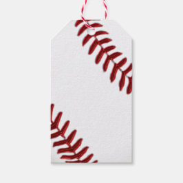 Para Regalos Etiquetas de regalo de béisbol en blanco, escritur