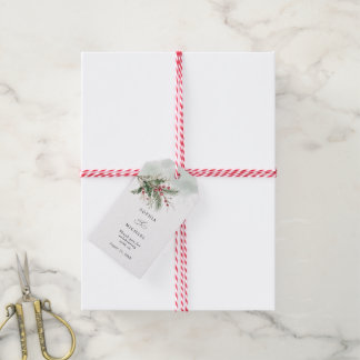 Para Regalos Etiquetas de regalo de boda Acuarela Bayas de Aceb
