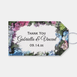 Para Regalos Etiquetas de Regalo de Boda con Marco de Flor de H