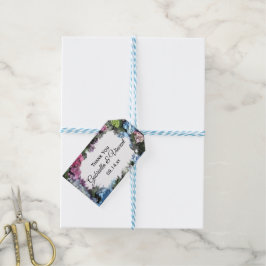 Para Regalos Etiquetas de Regalo de Boda con Marco de Flor de H
