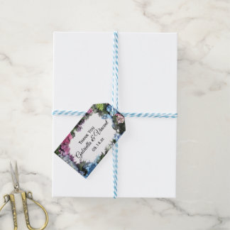 Para Regalos Etiquetas de Regalo de Boda con Marco de Flor de H