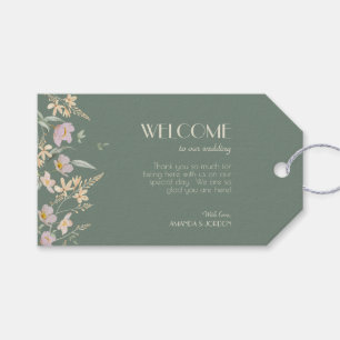 Para Regalos Etiquetas de regalo de Boda de deshielo de flores