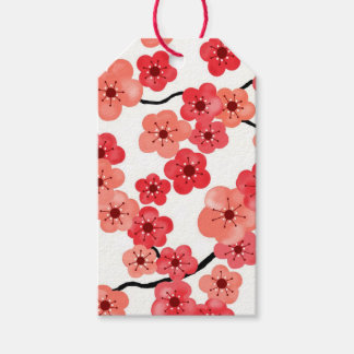 Para Regalos Etiquetas de regalo de cerezo en flor