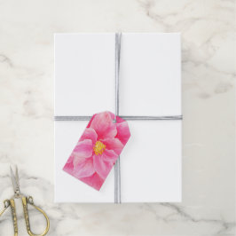 Para Regalos Etiquetas de regalo de color de agua floral de cam