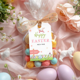 Para Regalos Etiquetas de regalo de conejo de Pascua feliz | Et