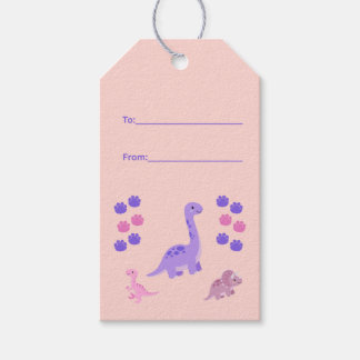Para Regalos Etiquetas de regalo de cumpleaños de dinosaurio pa