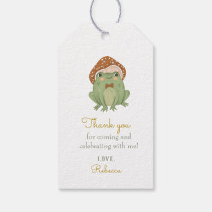 Para Regalos Etiquetas de regalo de cumpleaños de Rana Cuta