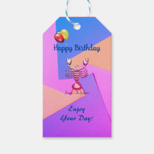 Para Regalos Etiquetas de regalo de cumpleaños de Scorpio