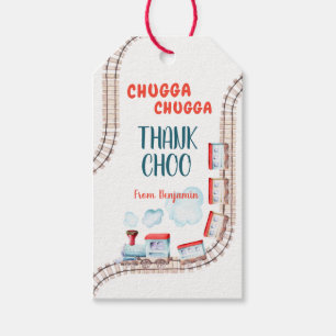Para Regalos Etiquetas de regalo de cumpleaños del tren de vint