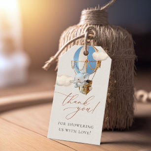 Para Regalos Etiquetas de regalo de Elephant Baby Shower