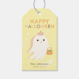 Para Regalos Etiquetas de regalo de fantasma felices de Hallowe