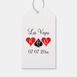Para Regalos Etiquetas de regalo de favores de boda en Las Vega
