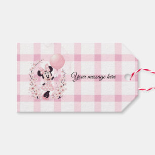 Para Regalos Etiquetas de regalo de fiesta editables de Minnie 