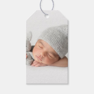 Para Regalos Etiquetas de regalo de fotografía personalizadas