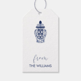 Para Regalos Etiquetas de regalo de Ginger Jar Personalizado