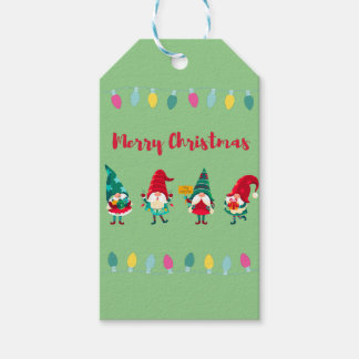 Para Regalos Etiquetas de regalo de Gnomes navidades