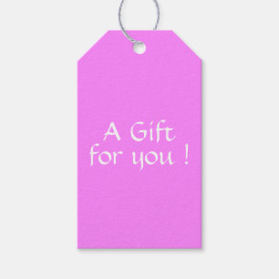 Para Regalos Etiquetas de regalo de goma de burbuja sólida
