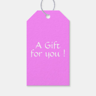 Para Regalos Etiquetas de regalo de goma de burbuja sólida