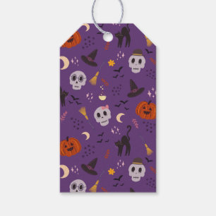 Para Regalos Etiquetas de regalo de Halloween – Calaveras, Cala