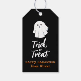 Para Regalos Etiquetas de regalo de Halloween de truco fantasma