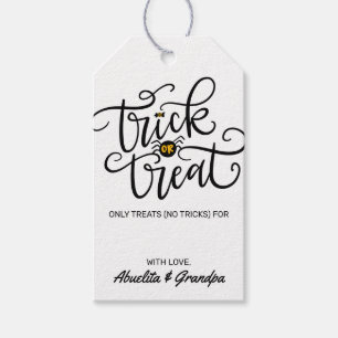 Para Regalos Etiquetas de regalo de Halloween 'Truco o trato'