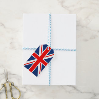 Para Regalos Etiquetas de regalo de la bandera británica